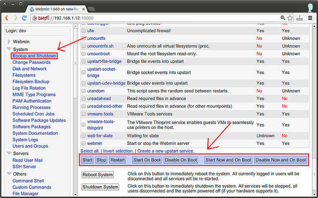 如何使用图形界面 Webmin 管理 Linux 服务器 如何使用图形界面 Webmin 管理 Linux 服务器