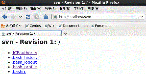 Apache 与 SVN 整合
