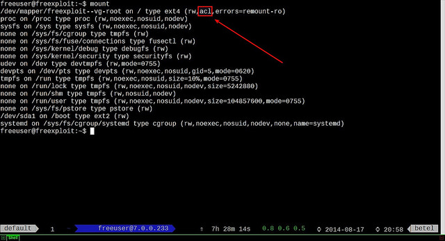 配置 Linux 的访问控制列表(ACL) 配置 Linux 的访问控制列表(ACL)
