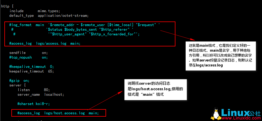Nginx 的日志管理和用定时任务完成日志切割 Nginx 的日志管理和用定时任务完成日志切割