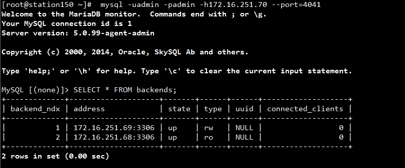 MariaDB Proxy 读写分离的实现 MariaDB Proxy 读写分离的实现