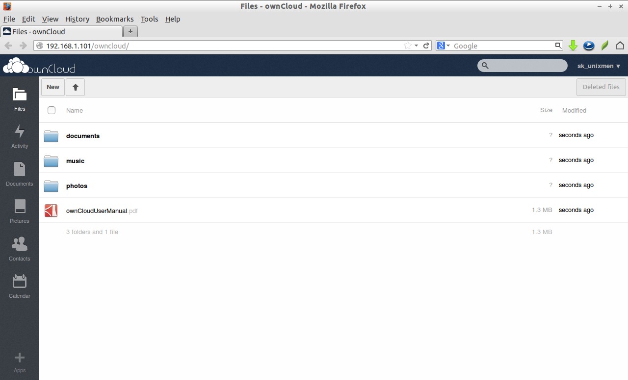 使用 ownCloud 在 Linux 安装你的个人云服务 使用 ownCloud 在 Linux 安装你的个人云服务