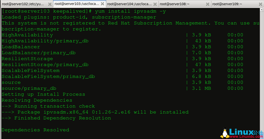 Keepalived 高可用集群搭建 Keepalived 高可用集群搭建