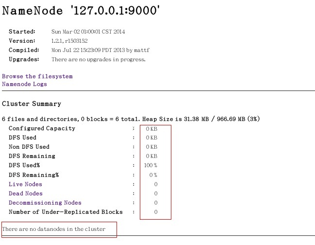 Hadoop 配置 datanode 无法连接到 master