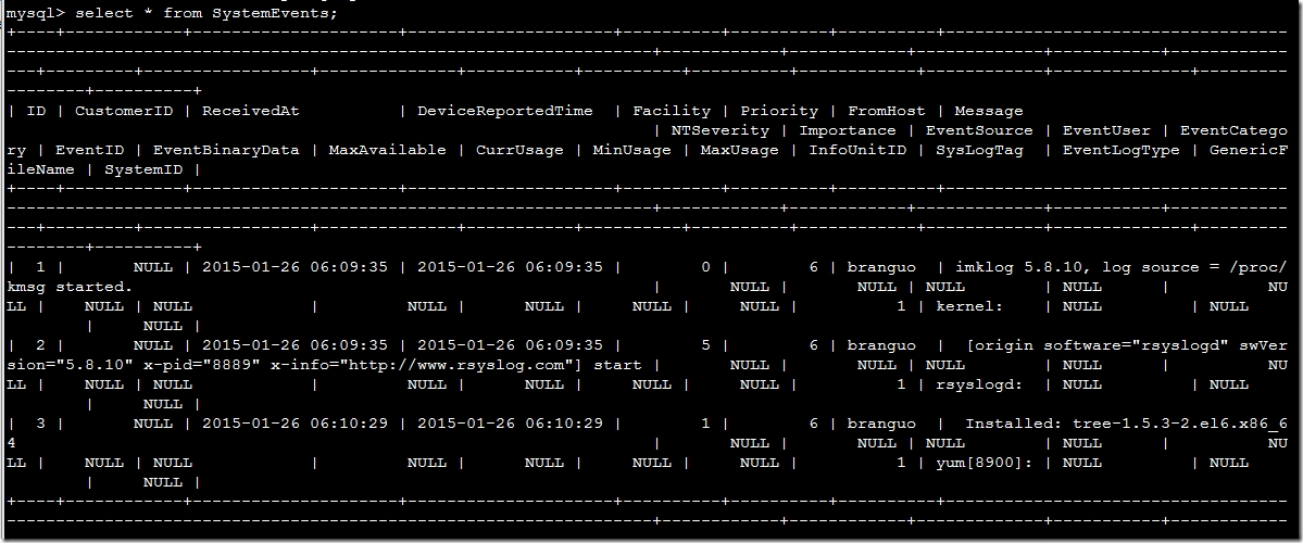 通过 webGUI 展示日志信息 (LogAnalyzer)