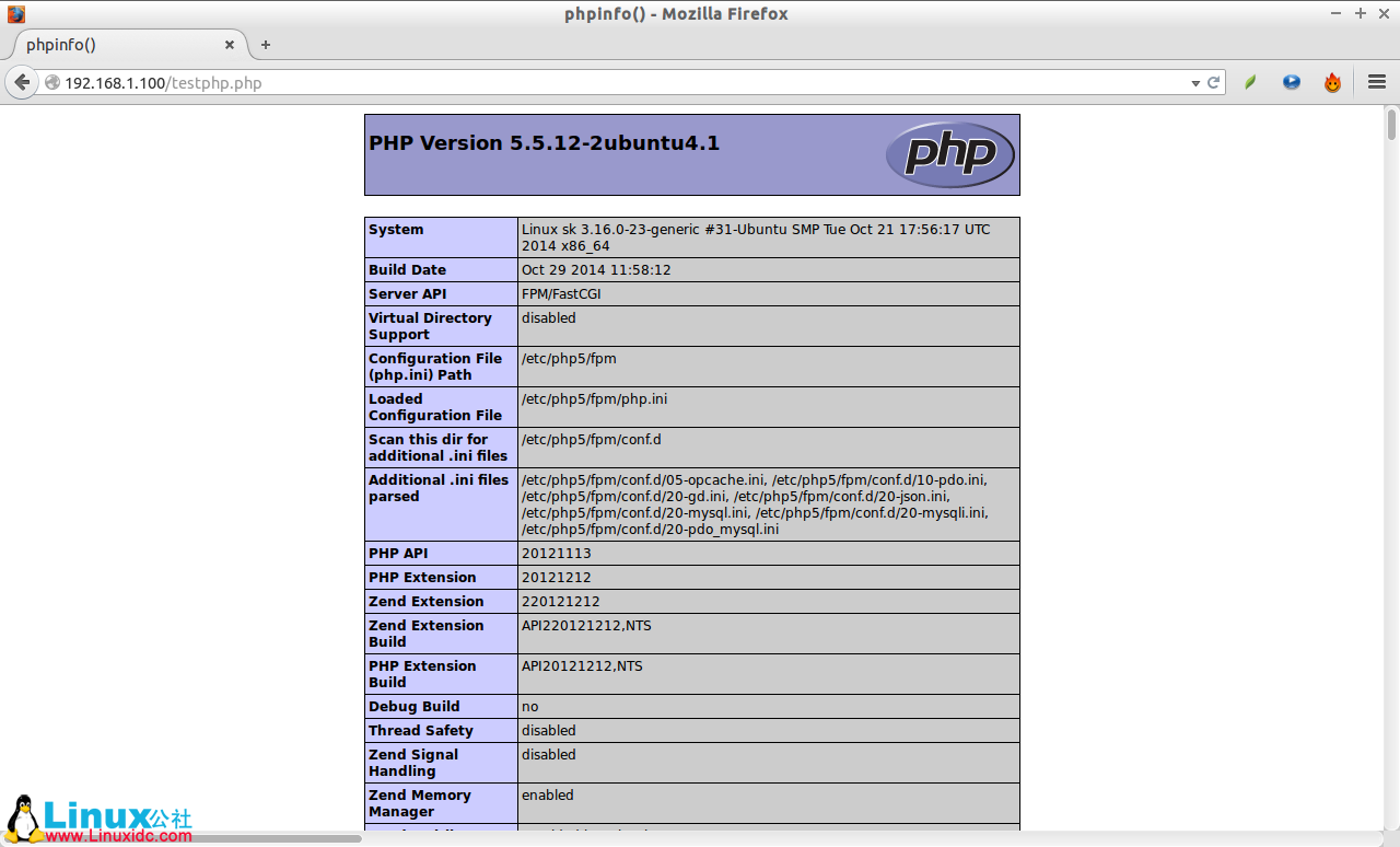 在 Ubuntu 14.10/14.04/13.10 上安装 LEMP 服务和 phpMyAdmin 在 Ubuntu 14.10/14.04/13.10 上安装 LEMP 服务和 phpMyAdmin