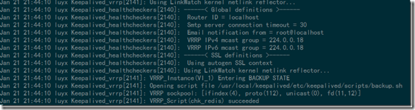 Redis 双机热备方案 Redis 双机热备方案