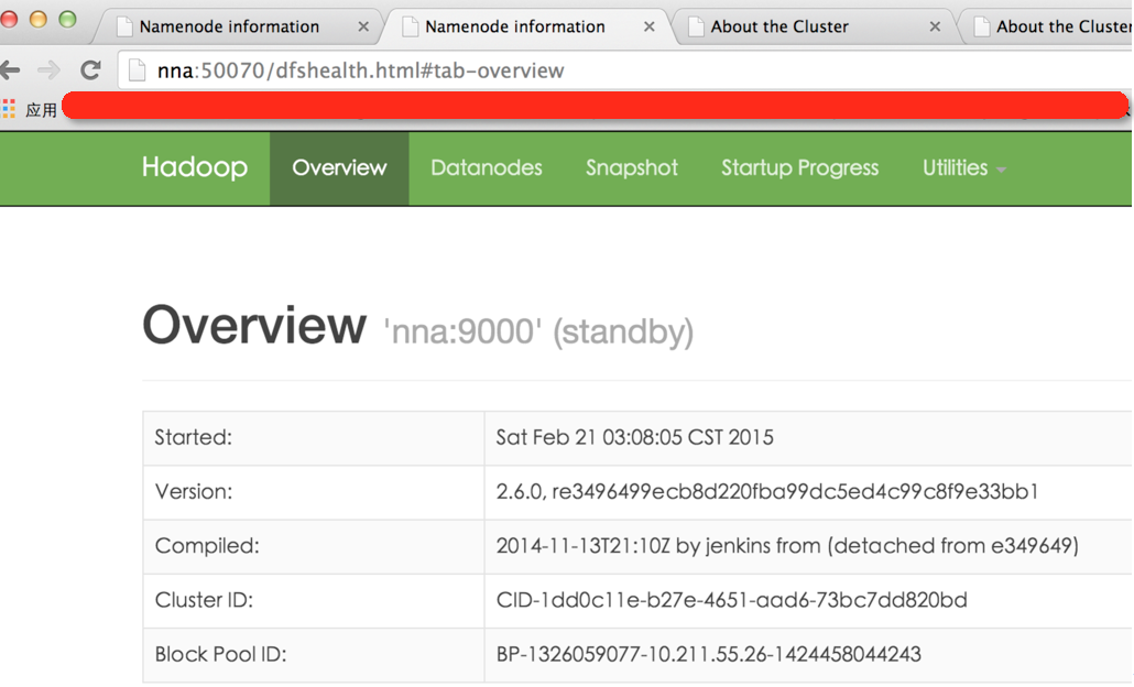 配置高可用的 Hadoop 平台 配置高可用的 Hadoop 平台