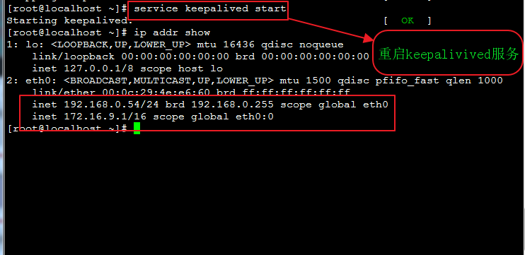 Keepalived 高可用集群来实现 Web 服务器负载均衡集群 Keepalived 高可用集群来实现 Web 服务器负载均衡集群