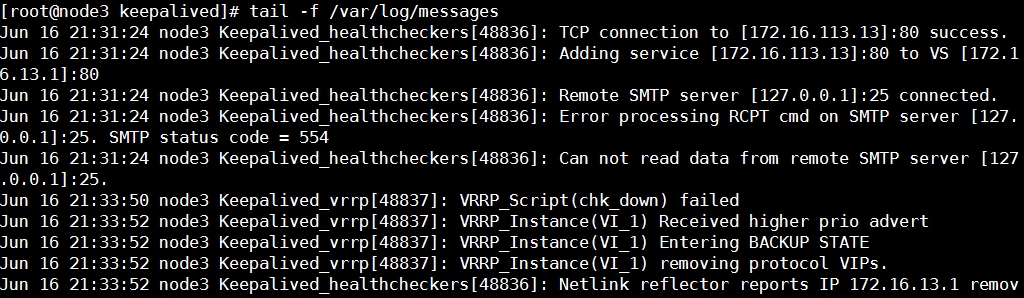 Keepalived 构建高可用 LVS 集群
