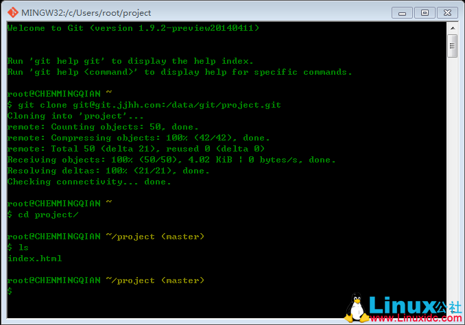 Git 服务器搭建与客户端安装 Git 服务器搭建与客户端安装