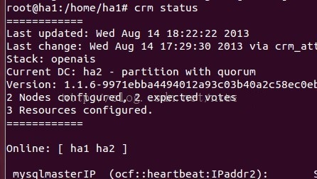 OpenStack HA 高可用组件部署 --MySQL 篇