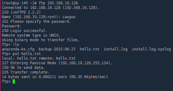 CentOS 6.6 安装基于系统认证的 vsftp 服务 CentOS 6.6 安装基于系统认证的 vsftp 服务
