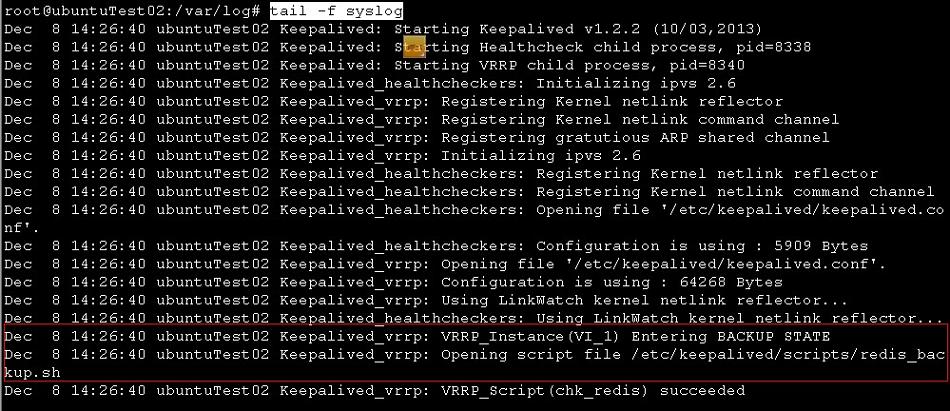 Redis+Keepalived 高可用方案详细分析 Redis+Keepalived 高可用方案详细分析