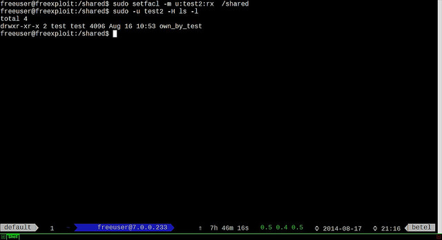 配置 Linux 的访问控制列表(ACL) 配置 Linux 的访问控制列表(ACL)
