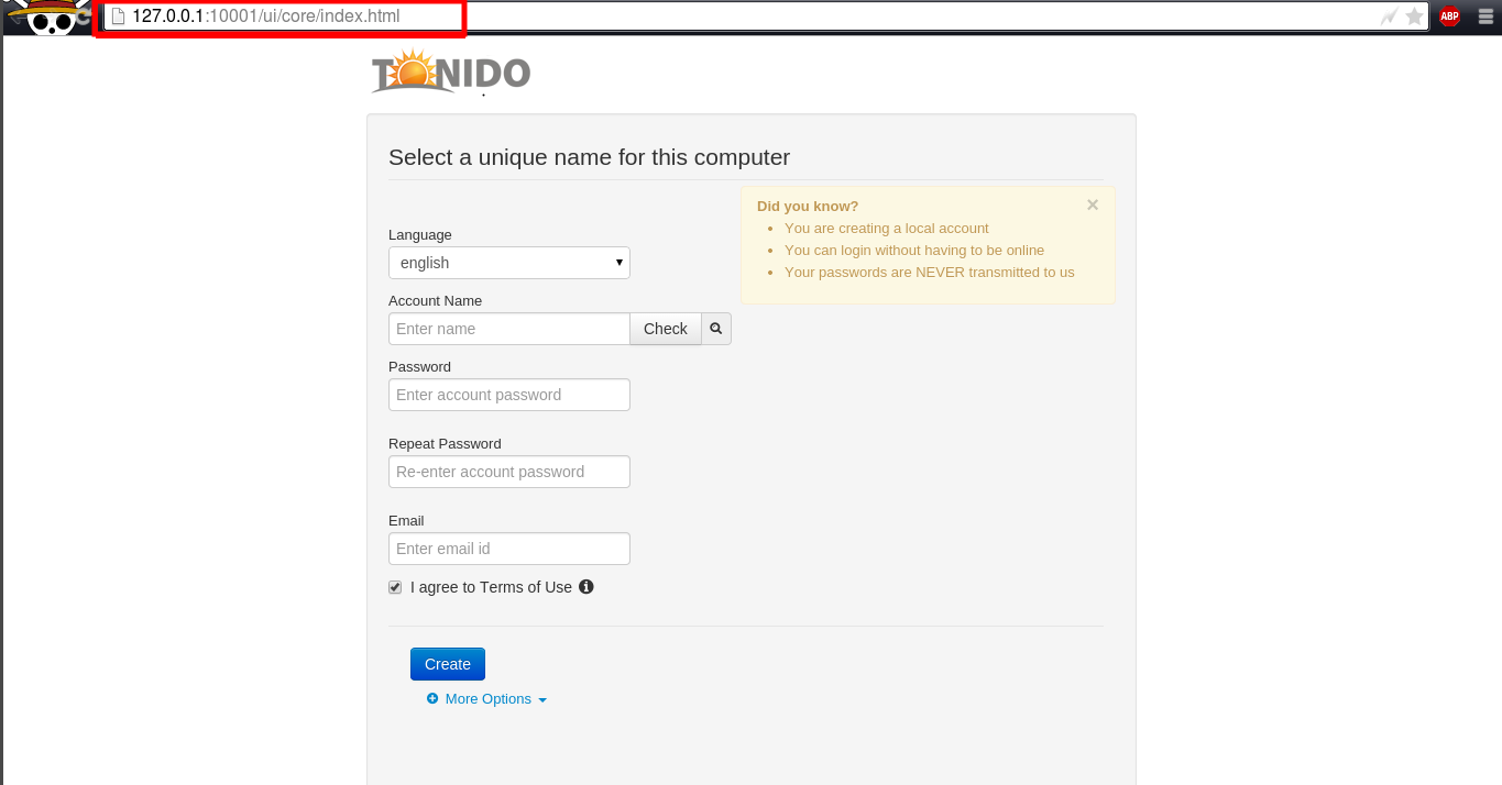 Ubuntu 下安装 Tonido 私有云服务 Ubuntu 下安装 Tonido 私有云服务