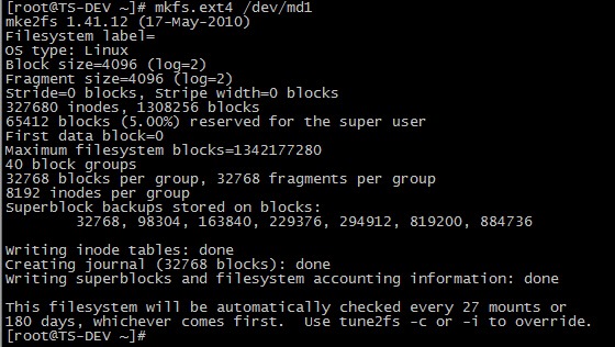 CentOS 6.3 下配置软 RAID(Software RAID) CentOS 6.3 下配置软 RAID(Software RAID)