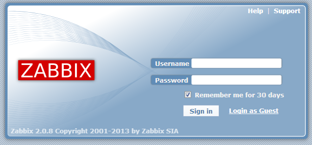 Zabbix 安装 Zabbix 安装