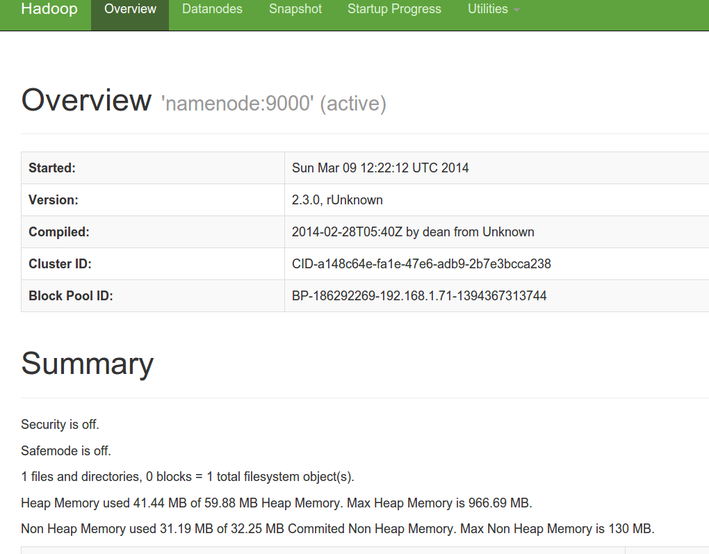 Ubuntu 12.04 上使用 Hadoop 2.2.0 Ubuntu 12.04 上使用 Hadoop 2.2.0