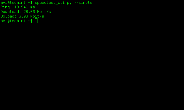 用命令行工具 Speedtest-CLI 来测试你的上下行网速 用命令行工具 Speedtest-CLI 来测试你的上下行网速