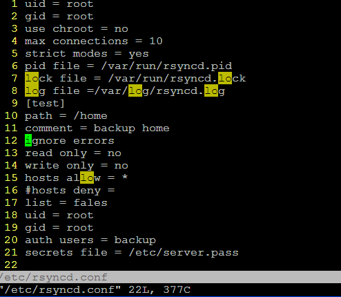 rsync 搭建容灾备份系统 rsync 搭建容灾备份系统