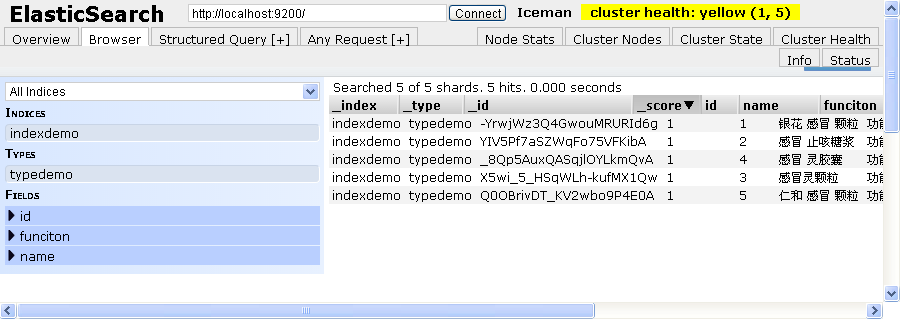基于 Luence 的分布式搜索引擎 ElasticSearch 搜索实例演示(Java API) 基于 Luence 的分布式搜索引擎 ElasticSearch 搜索实例演示(Java API)