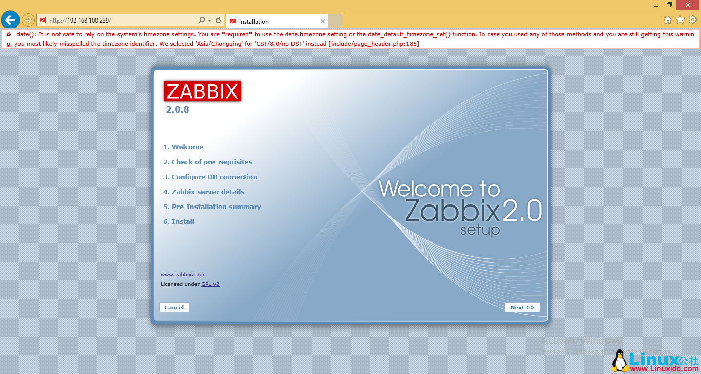 企业级监控软件 Zabbix 搭建部署之 zabbix 在 WEB 页面中的配置 企业级监控软件 Zabbix 搭建部署之 zabbix 在 WEB 页面中的配置