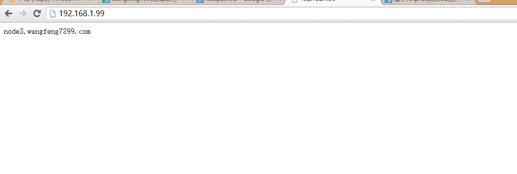 基于 Keepalived 对 HAproxy 做高可用集群 基于 Keepalived 对 HAproxy 做高可用集群