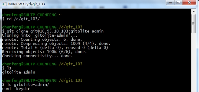 Git / Gitolite 的应用学习 Git / Gitolite 的应用学习