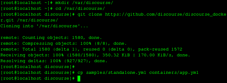 如何在一个 Docker 容器里安装 Discourse 如何在一个 Docker 容器里安装 Discourse