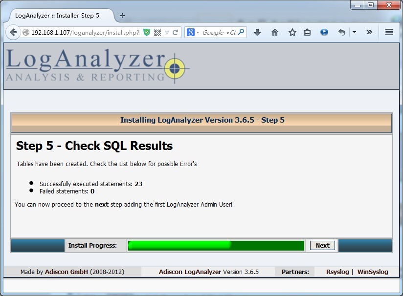 CentOS 6.5 下利用 Rsyslog+LogAnalyzer+MySQL 部署日志服务器 CentOS 6.5 下利用 Rsyslog+LogAnalyzer+MySQL 部署日志服务器