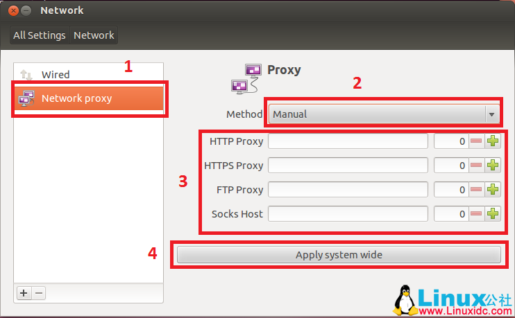 如何配置 VMWare 中 Ubuntu 的代理服务器? 如何配置 VMWare 中 Ubuntu 的代理服务器?