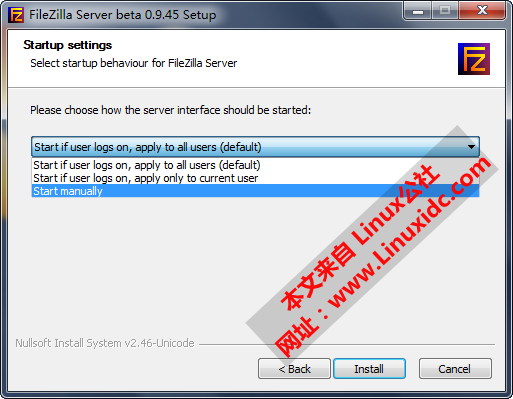 FileZilla Server 0.9.45 架设 FTP 服务器图文教程 FileZilla Server 0.9.45 架设 FTP 服务器图文教程