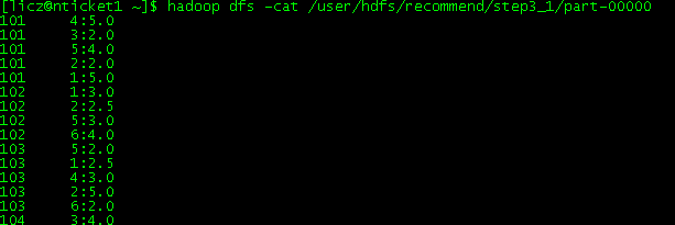 MapReduce 实现推荐系统 MapReduce 实现推荐系统