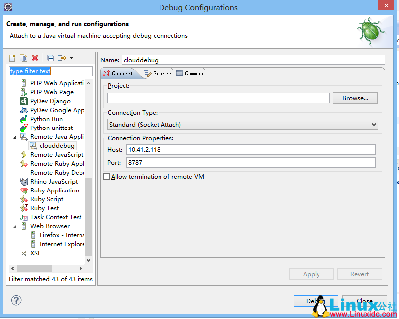 CloudStack 4.3 源码部署 +Eclipse 远程调试 CloudStack 4.3 源码部署 +Eclipse 远程调试