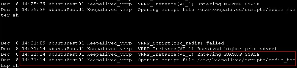 Redis+Keepalived 高可用方案详细分析 Redis+Keepalived 高可用方案详细分析