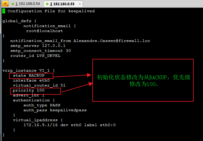 Keepalived 高可用集群来实现 Web 服务器负载均衡集群 Keepalived 高可用集群来实现 Web 服务器负载均衡集群