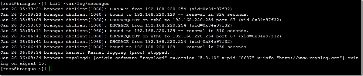 通过 webGUI 展示日志信息 (LogAnalyzer)