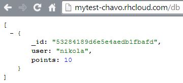 在 OpenShift 上部署 MongoDB 和 Node.js 应用 在 OpenShift 上部署 MongoDB 和 Node.js 应用