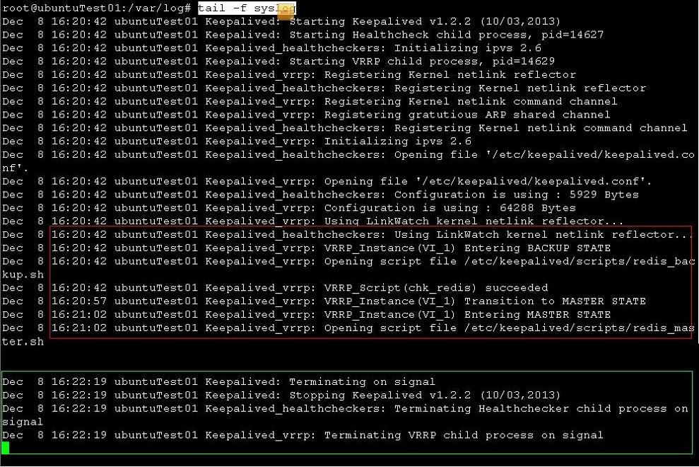 Redis+Keepalived 高可用方案详细分析 Redis+Keepalived 高可用方案详细分析