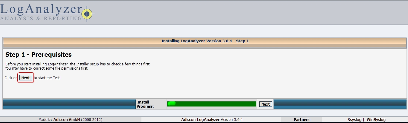 RPM 方式搭建的 LAMP+rsyslog+loganalyzer 以实现集中式日志管理系统