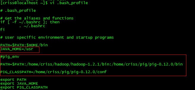 Pig 的安装与测试