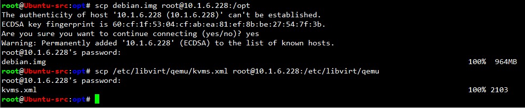 Ubuntu 12.04 KVM 之 VM 静态迁移 - 基于镜像 Ubuntu 12.04 KVM 之 VM 静态迁移 - 基于镜像