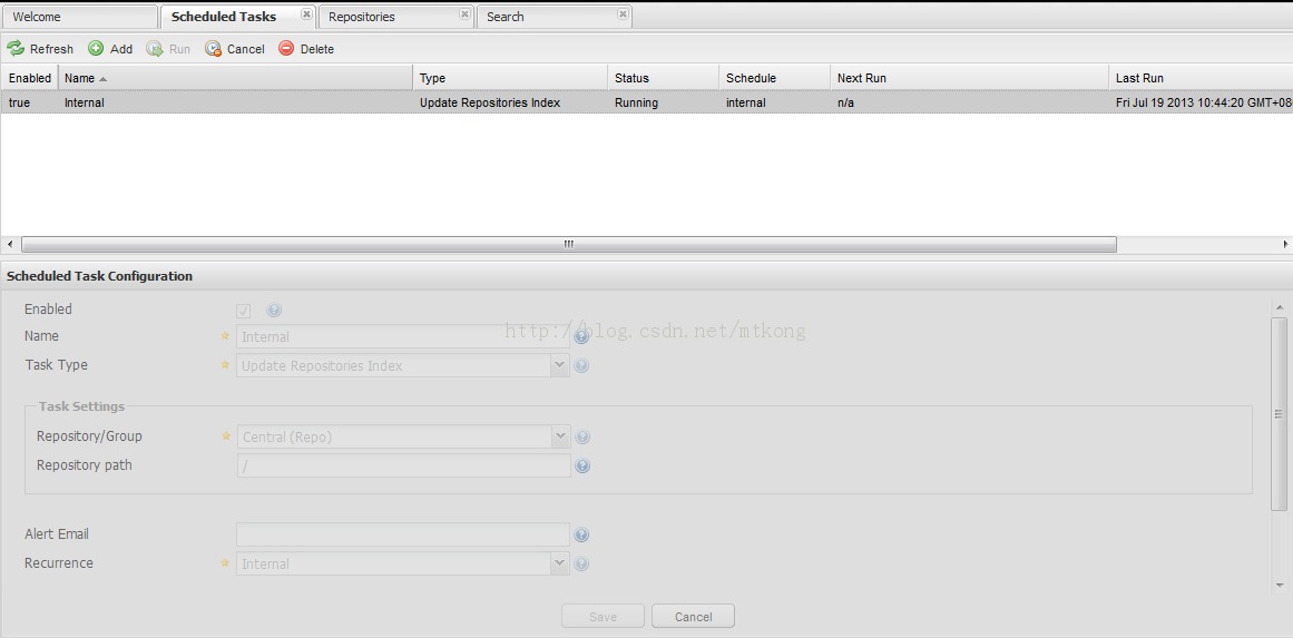 Nexus 下载远程 Maven 仓库索引 Nexus 下载远程 Maven 仓库索引