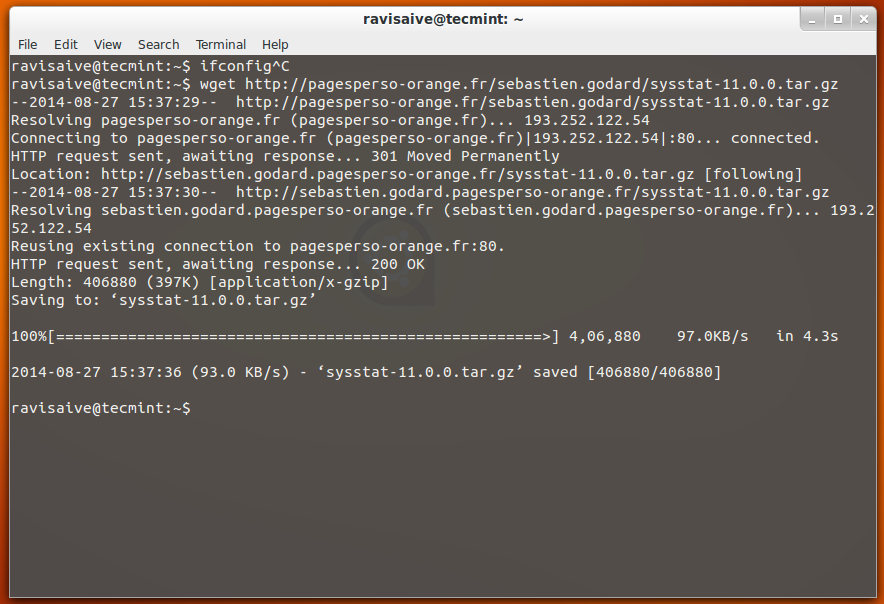 Linux 系统性能和使用活动监控工具 sysstat Linux 系统性能和使用活动监控工具 sysstat