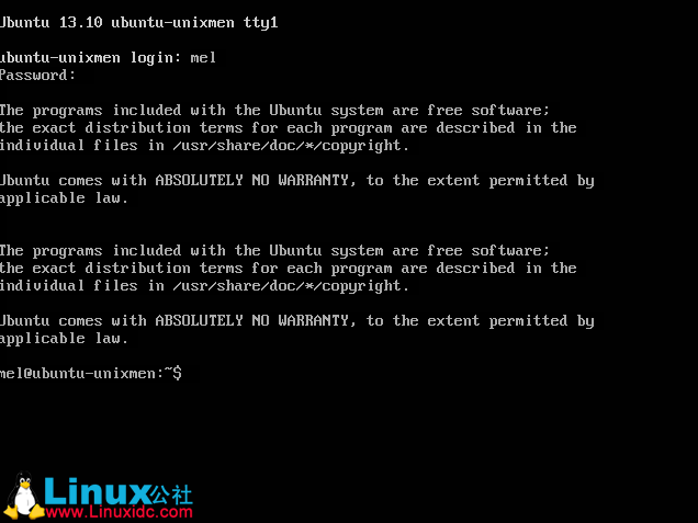 一步步安装 Ubuntu 13.10 服务版 一步步安装 Ubuntu 13.10 服务版