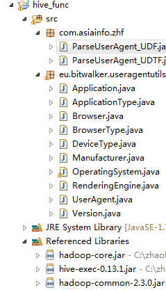 Hive 自定义函数的使用——useragent 解析 Hive 自定义函数的使用——useragent 解析