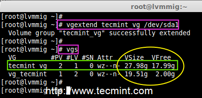 迁移 LVM 分区到新的逻辑卷 / 驱动器(第六部分) 迁移 LVM 分区到新的逻辑卷 / 驱动器(第六部分)
