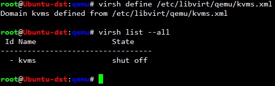 Ubuntu 12.04 KVM 之 VM 静态迁移 - 基于镜像 Ubuntu 12.04 KVM 之 VM 静态迁移 - 基于镜像