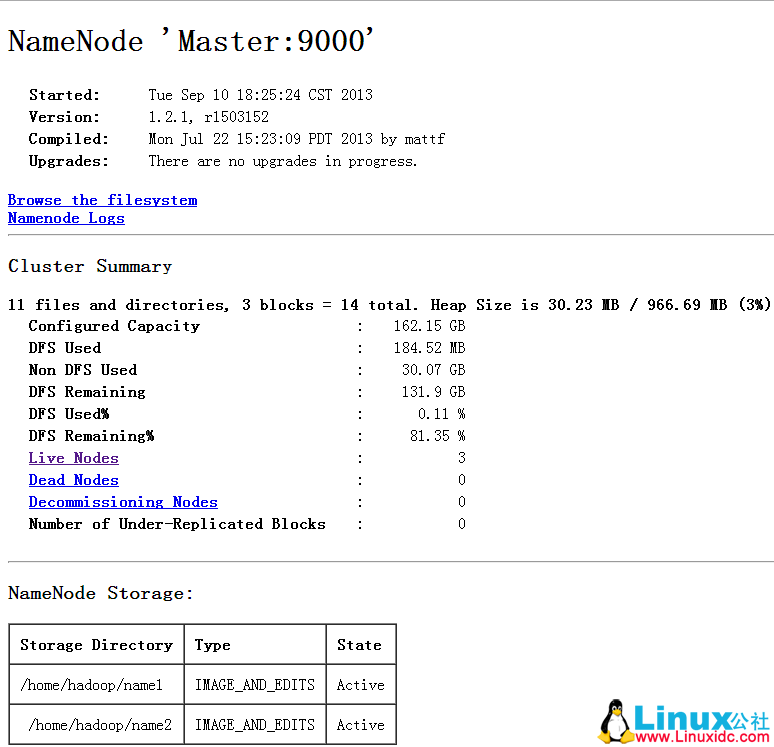 Hadoop 集群完全分布式模式环境部署 Hadoop 集群完全分布式模式环境部署